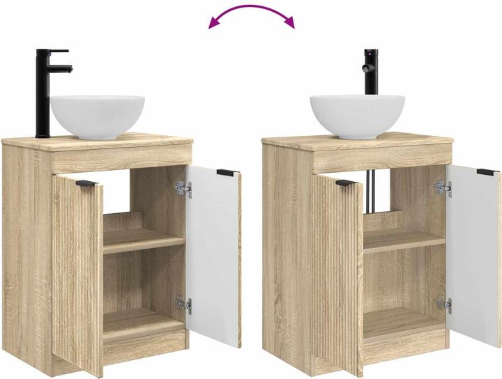 Produktbild vidaXL Waschtischunterschrank (54 x 35 x 83 cm)