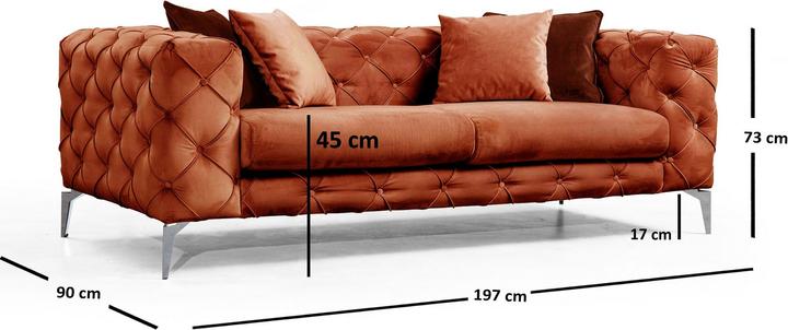 Produktbild Atelier del Sofa Monica (2-Sitzer)