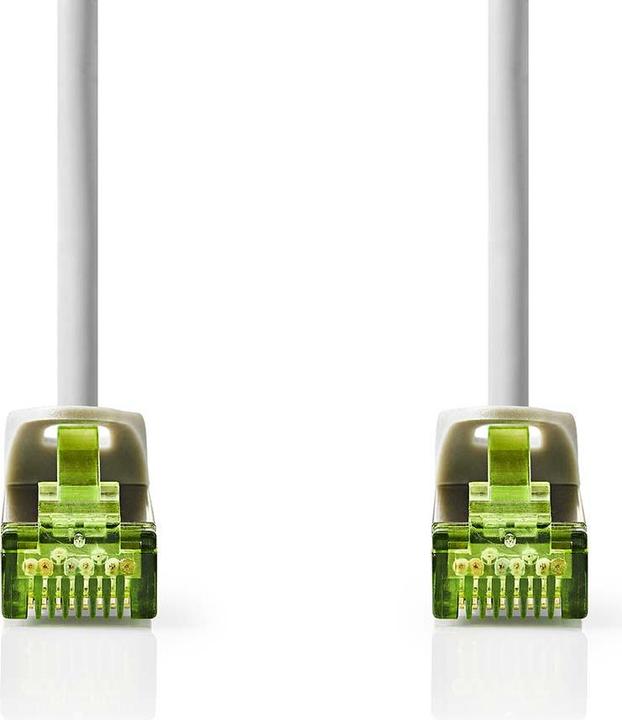 Actual product image Nedis Cat 7 Cable | S/FTP | RJ45 Plug | RJ45 Plug | 3.00 m | Snagless | Round | LSZH | Grey | L (S/FTP, CAT7, 3 m)