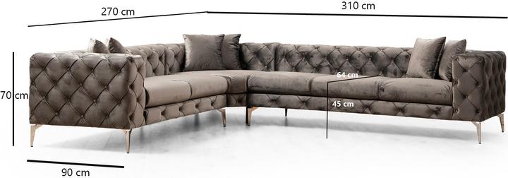 Produktbild Atelier del Sofa Janine (Ecksofa)