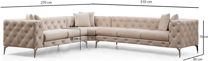 Produktbild Atelier del Sofa Gary (Ecksofa)