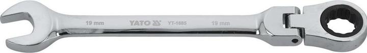 Produktbild Yato Ring-Maulschlüssel mit Ratsche und Gelenk 19 mm (YT-1685) (19 mm)