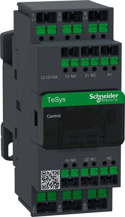 Produktbild Schneider Electric Schütz 3P 18A Ac3