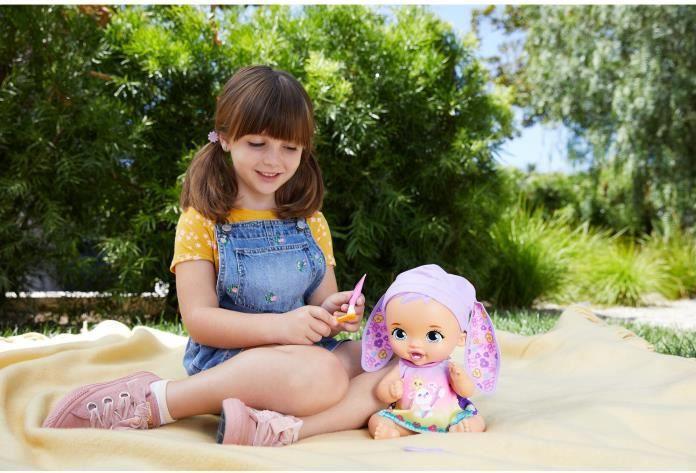 Actual product image My Garden Baby Toothbrush fun bunny baby doll