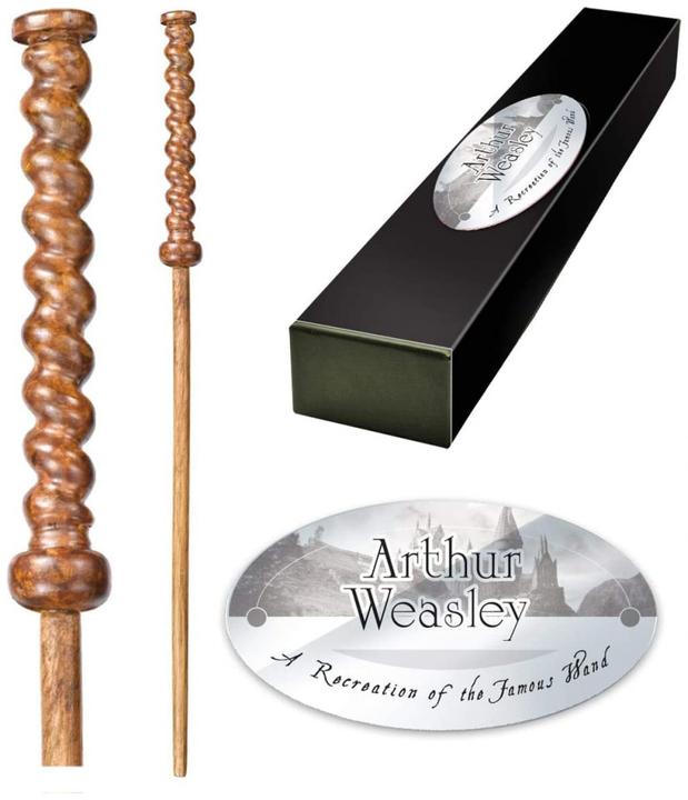 Actual product image Noble Collection Harry Potter Zauberstab Arthur Weasley (Charakter-Edition)