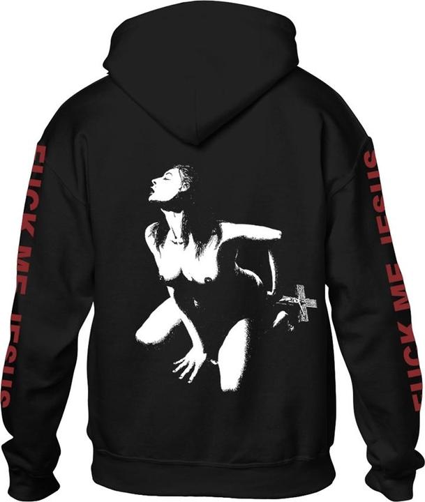 Produktbild Universal Textiles Fuck Me Jesus Kapuzenpullover (M)