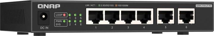 Actual product image QNAP QSW-2104-2T-R2 (6 Ports)
