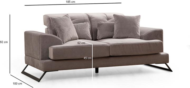 Produktbild Atelier del Sofa Johannes (2-Sitzer)