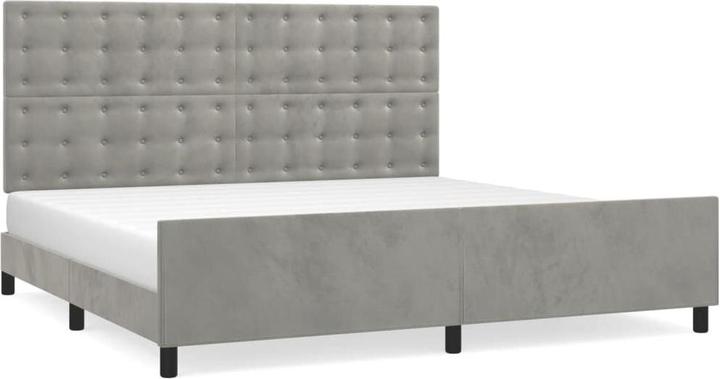 Image du produit vidaXL Bettgestell mit Kopfteil (200 x 200 cm)