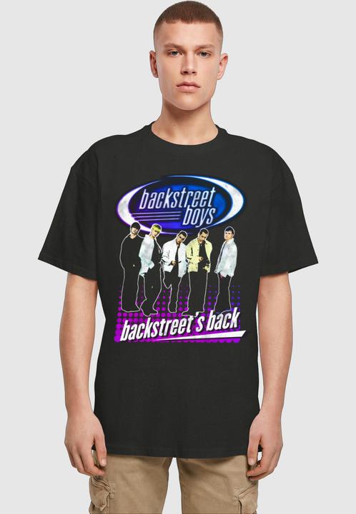 Produktbild Merchcode Backstreet Boys - Backstreets Back Heavy Oversize Tee-BY102 - 170109 (L)