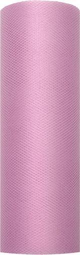 Immagine prodotto Partydeco Tulle liscio, rosa cipria, 0,15 x 9 m (1 pz. / 9 lm) (1 pz.)