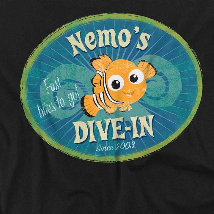 Actual product image Finding Nemo Unisex Adult Nemo's Dive In T-Shirt (XXL)
