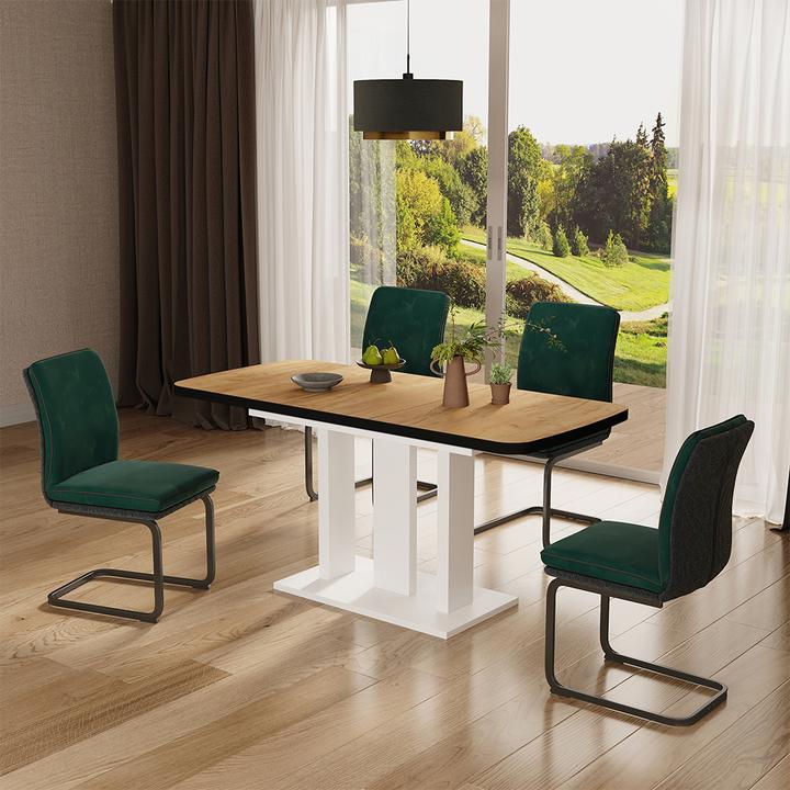 Image du produit Vicco Table de salle à manger Fenaro (80 x 120 x 77.30 cm)