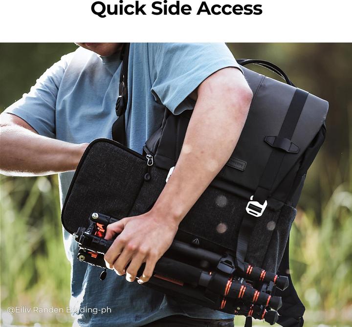 Productafbeelding K&F Concept Rugzak 20L Urban Wander 01 (Donkergrijs) (Foto rugzak, 20 l)