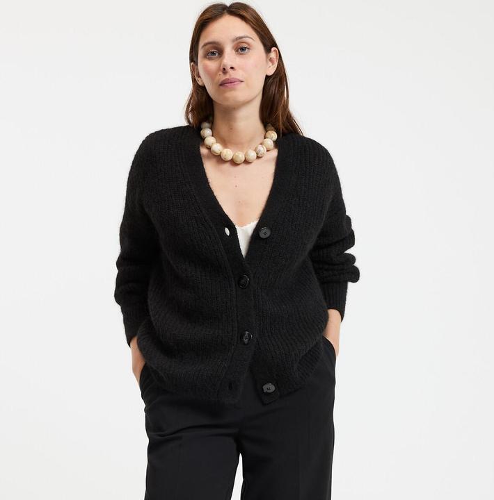 Actual product image La Redoute Collections Cardigan with V-neck Signature GILDAS (M)