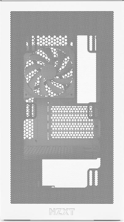 Produktbild NZXT H3 Flow (2025) All White Midi Tower ATX Gaming Gehäuse weiss mit Glasfenster (mATX, Mini-ITX)