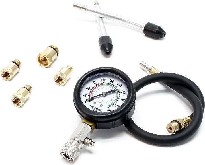 Immagine prodotto Wiltec Misuratore di compressione 0-20bar Tester di compressione per motori a benzina