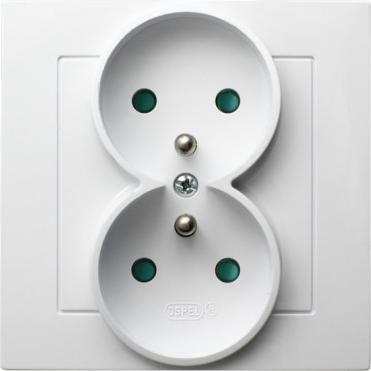 Ospel, Steckdose, GP-2GZP/00