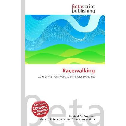 Thumbnail - Racewalking, Ratgeber von Lambert M. Surhone, Miriam T. Timpledon, Susan F. Marseken