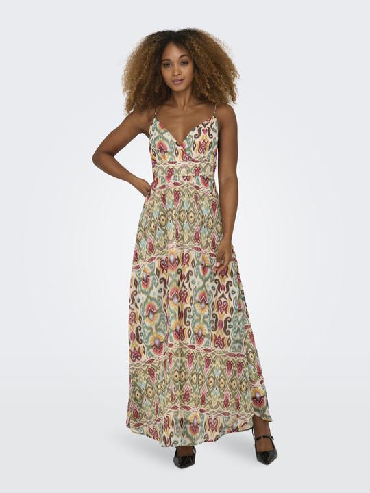 Image du produit Only Coupe normale Col en V Robe midi (M)