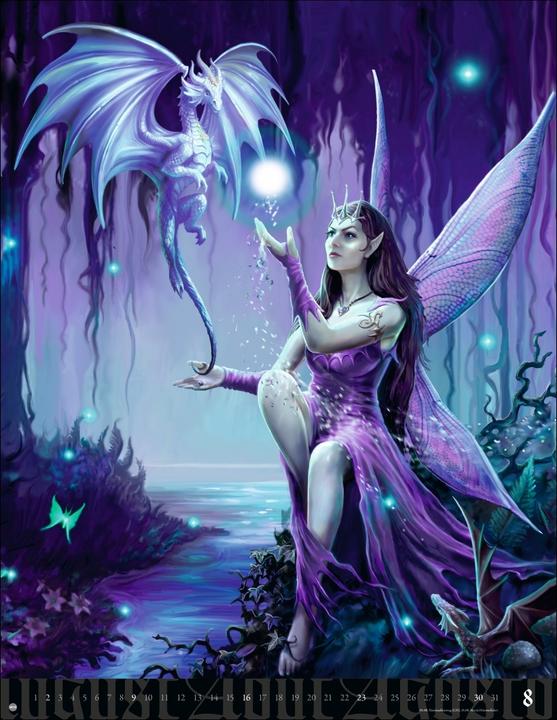 Immagine prodotto Anne Stokes: Mystic World Posterkalender 2026 (34 x 44 cm)
