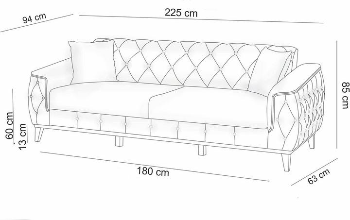 Produktbild Atelier del Sofa Gary (3-Sitzer)