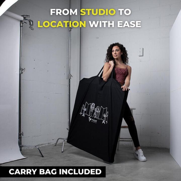 Produktbild V-Flat World Foldable V-Flat 2.0 (WASP001 2.0) (122 cm, 183 cm)