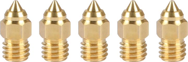 Creality Ugello in ottone MK 0,4 mm, 5 pezzi (Spazzola)
