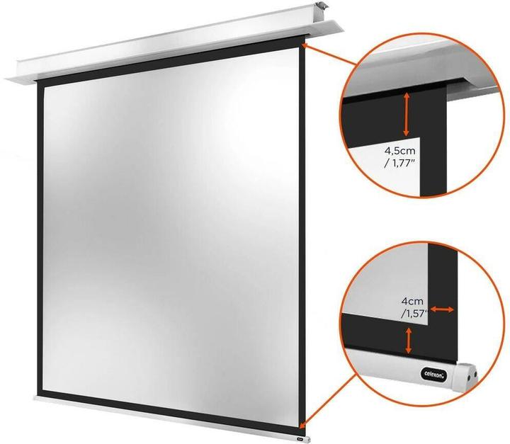 Actual product image Celexon Built-in screen Motor Professional + 220x220cm 1:1 (122.05", 1:1)