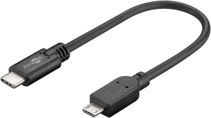 Produktbild Goobay USB-Verbindungskabel (0.20 m, USB 2.0)