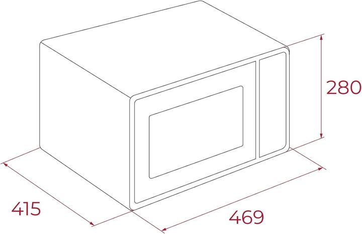 Produktbild Teka HMWE FS23 GC BK AirFry (23 l)