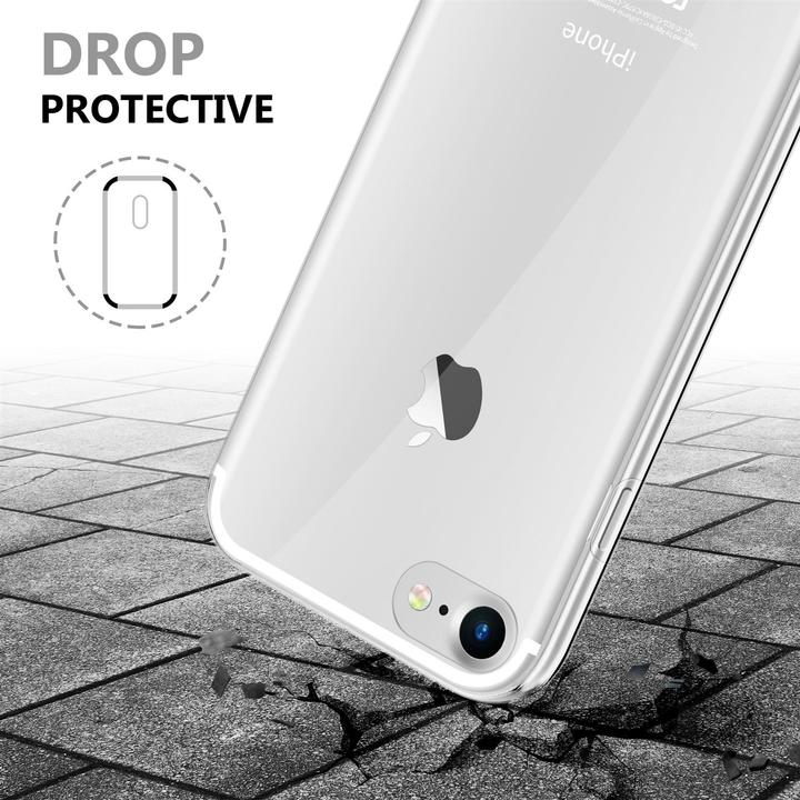Image du produit Cadorabo TPU 360 degrés Case Cover (Apple iPhone 7, Apple iPhone SE (2ème génération))