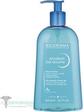 Bioderma Atoderm Shower Gel 500ml Gentle Cleansing For Dry Skin (500 ml)