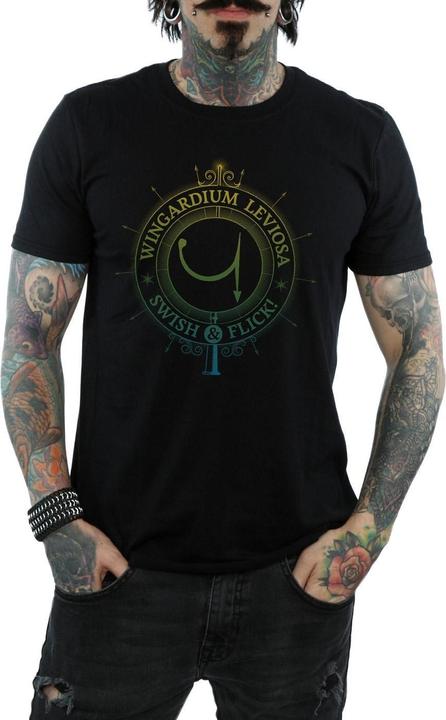 Actual product image Mens Wingardium Leviosa Cotton T-Shirt (M)
