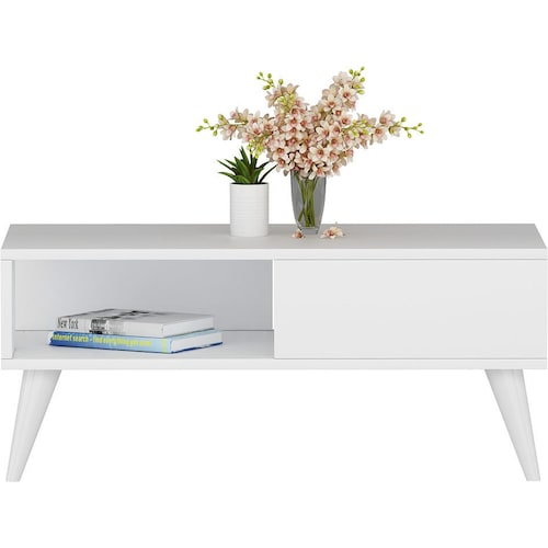 Kalune Design, Couchtisch + Beistelltisch, Katharina (90 x 45 x 40 cm)