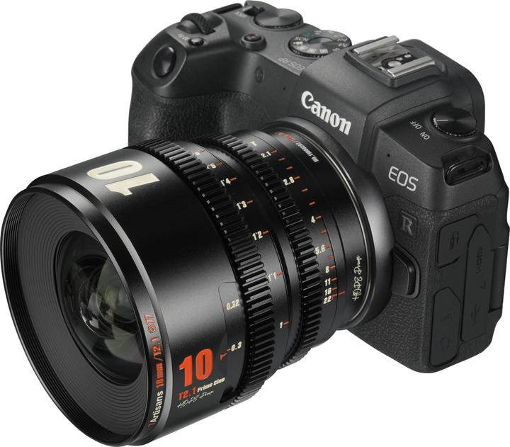 Actual product image 7artisans 10mm T/2.1 Canon RF (Canon RF, APS-C / DX)