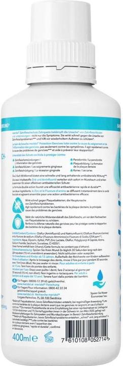 Image du produit Meridol Protection Gencives (400 ml, Bains de bouche)