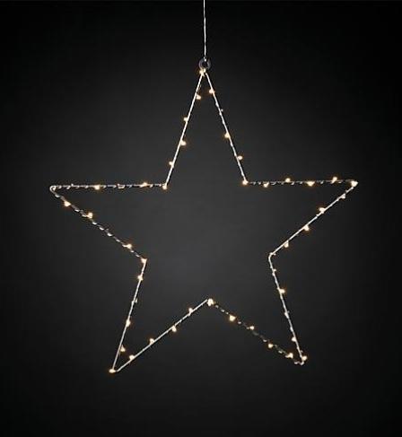 Image du produit Konstsmide Étoile LED Argent 50 LED