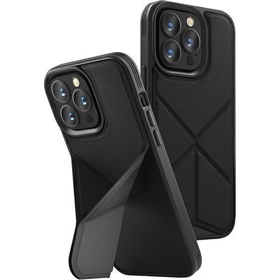 Uniq etui Transforma iPhone 14 Pro Max 6,7" Magclick Charging czarny/ebony black (Apple iPhone 14 Pro Max), Smartphone H...