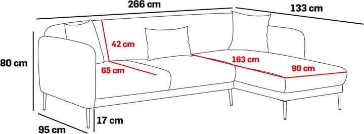 Produktbild Atelier del Sofa Amelia (Ecksofa)