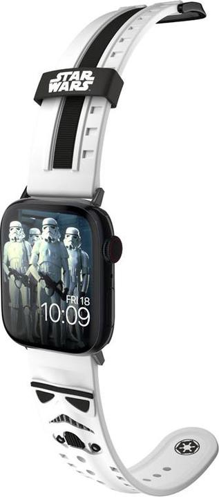 Immagine prodotto Moby Fox Star Wars - Apple Watch Armband 38/40/41/42/44/45/49 mm (Stormtrooper 3D) (Silicone)