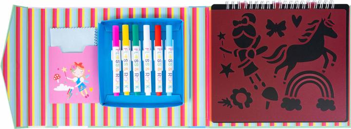 Actual product image ‎Floss & Rock FLOSS & ROCK Rainbow Fairy Chalkboard Sketchbook - 47P5965