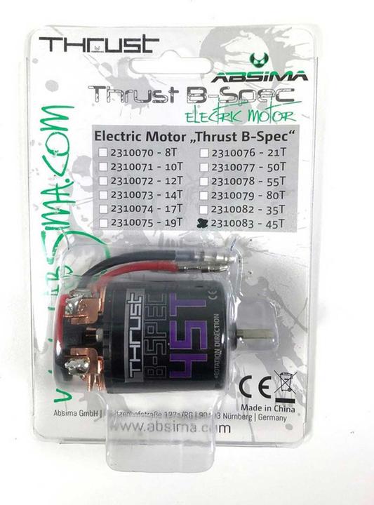 Produktbild Absima Elektro Motor Thrust BSpec Crawler 45 Turns