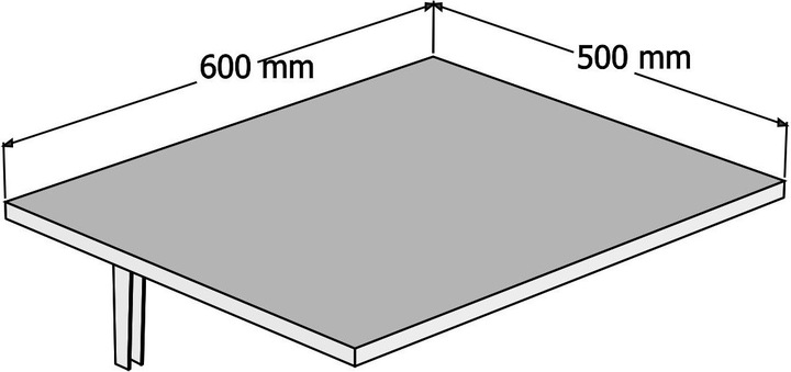 Actual product image Hanah Home Randy (60 x 50 x 1.8 cm)