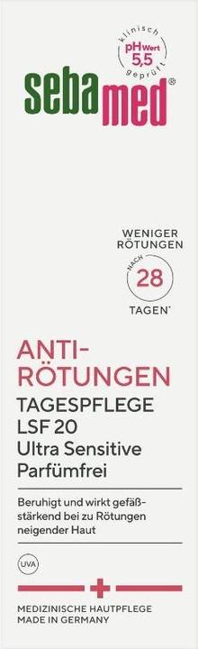 Produktbild Sebamed Anti-Redness Day Cream (50 ml, Tagescreme, SPF 20)