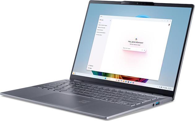 Produktbild Acer Swift 14 AI COPILOT+ Intel Core Ultra 5 226V 16GB Intel Arc Graphics 512GB 14" WUXGA Windows 11 (14", 16 GB, 512 GB, Eng. Int.)