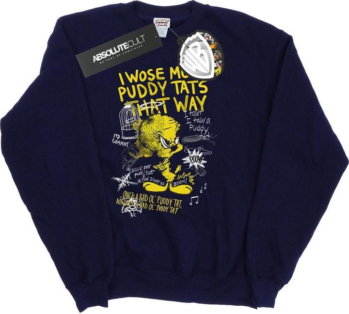 Produktbild Looney Tunes Tweety Pie More Puddy Tats Sweatshirt (S)