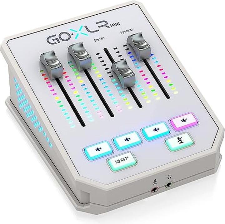 Produktbild TC Helicon GO XLR Mini-WH Mikser / Sampler für Streaming (USB)