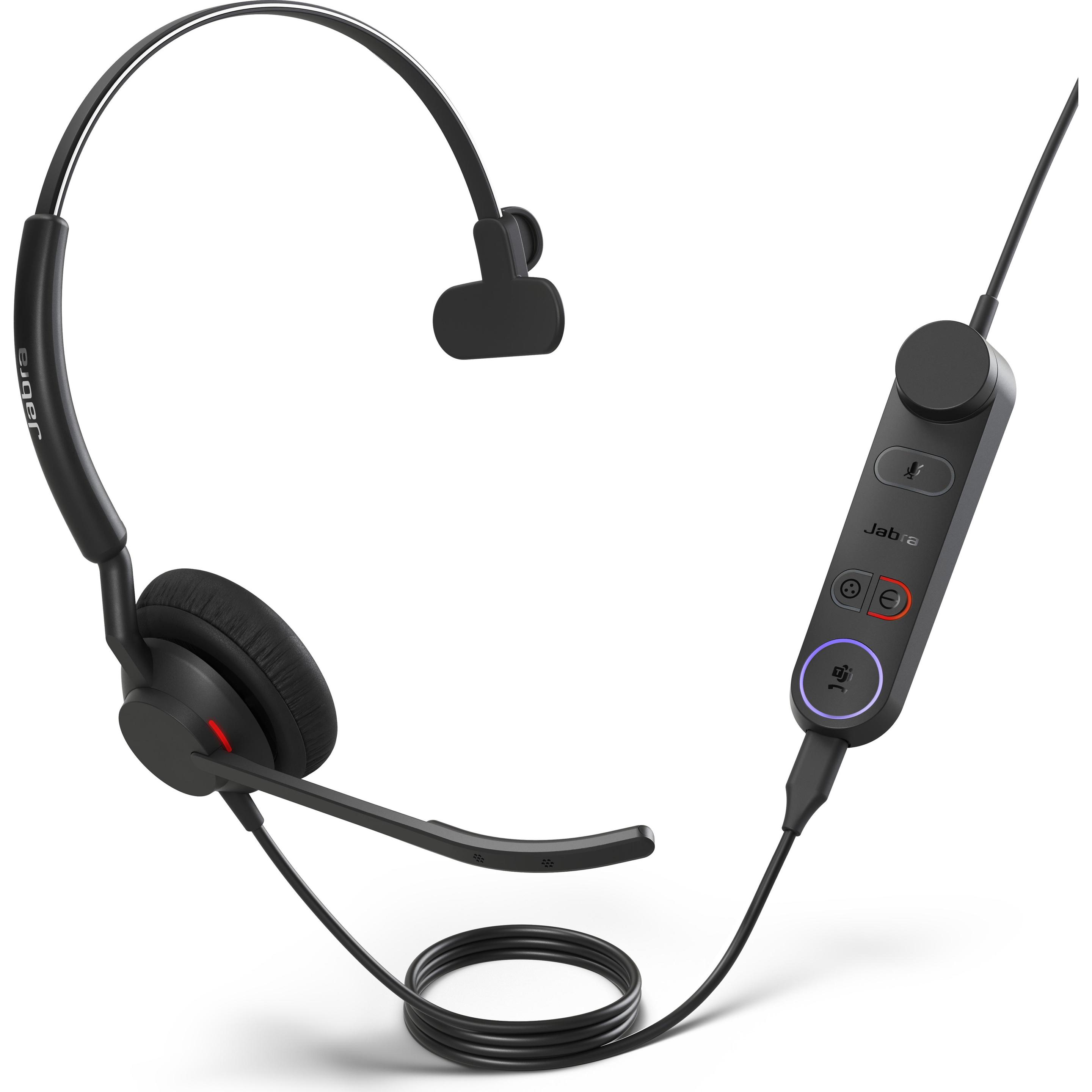 Jabra Engage 50 II MS (Kabelgebunden, USB-C), Office Headset, Schwarz