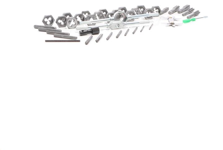 Produktbild Wiltec Gewindeschneider Set 7tl. Rohrschneider Schneidkluppe Schneideisen Stahl